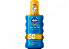 Nivea Sun Protect & Dry Touch OF50 neviditeľný opaľovací sprej 200 ml