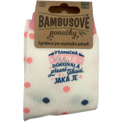 Albi Bambusové ponožky Exceptional Woman, veľkosť 37 - 42