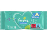 Pampers Fresh Clean Vlhčené čistiace obrúsky pre deti 80 ks