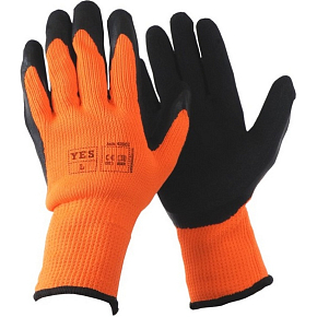 Winter pracovné zateplené rukavice veľkosť L/9, 1 pár