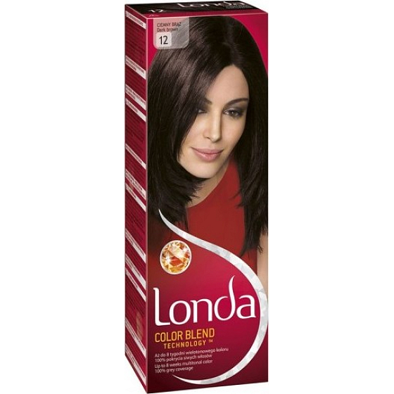 Londa Color Blend Technology farba na vlasy 12 tmavo hnedá