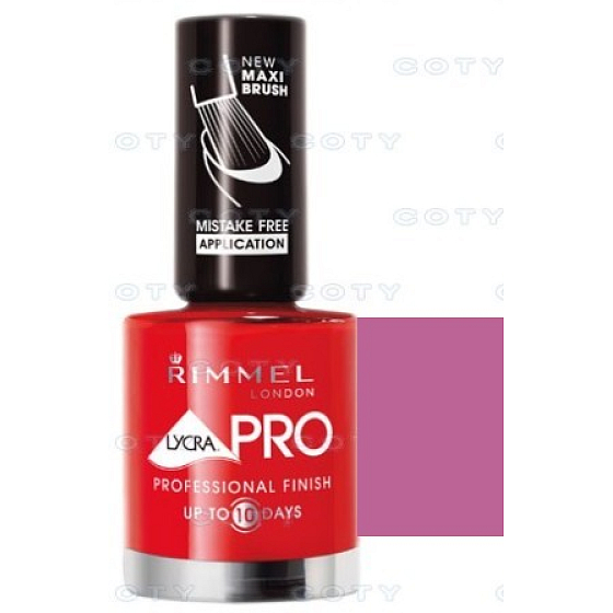 Rimmel London Lycra Pro lak na nechty 307 Grape Sorbet dlhotrvajúci 12 ml
