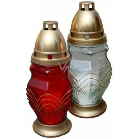 Rolchem Lampa sklenená Stredná 21 cm rôzne farby, Z-16
