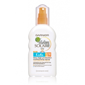 Garnier Ambre Solaire Kids SPF50 + sprej na opaľovanie pre deti 200 ml
