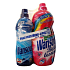 Wansou Color Mix tekutý prací prostriedok 2 l + Wansou Mountain Sky aviváž 1 l, Duo