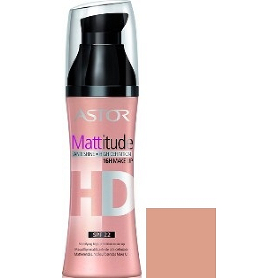 Astor Mattitude HD SPF22 make-up 004 Sand 30 ml
