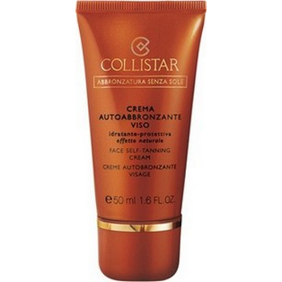 Collistar Face Self-Tanning Cream samoopaľovací krém na tvár 50 ml