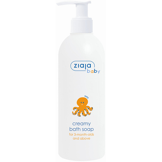 Ziaja Ziajka Baby hypoalergénne krémové mydlo s pumpičkou 300 ml