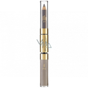 Revlon Brow Fantasy2v1 ceruzka a gél na obočie 104 Dark Blonde 0,31 g + 1,18 ml