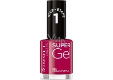 Rimmel London Super Gél lak na nechty 025 Urban Purple 12 ml