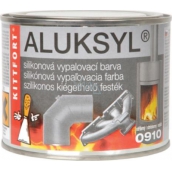 Aluksyl Silikónová vypaľovacia farba Strieborná 0910 80 g