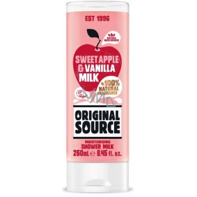 Original Source Sladké jablko a vanilkové mlieko hydratačný sprchový gél 250 ml