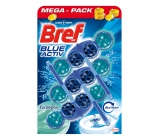 Bref Blue Aktiv Eucalyptus WC blok na hygienickú čistotu a sviežosť Vašej toalety, obarvuje vodu do modrého odtieňa 3 x 50 g