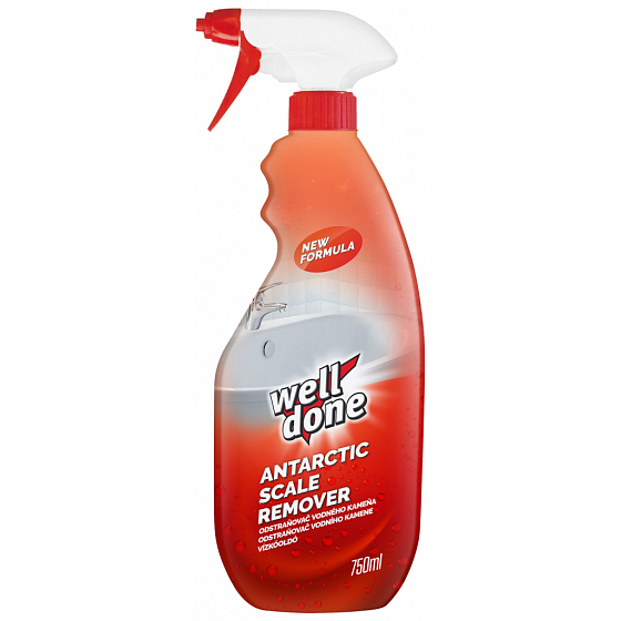 Well Done Antarctic odstraňovač vodného kameňa 750 ml rozprašovač