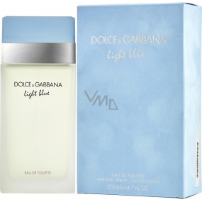 Dolce & Gabbana Light Blue toaletná voda pre ženy 200 ml