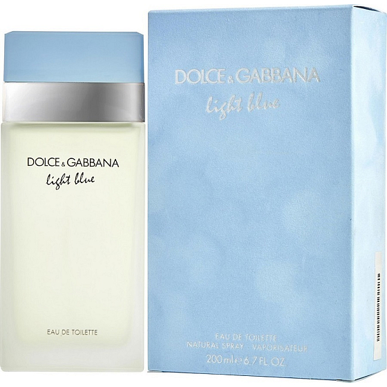 Dolce & Gabbana Light Blue toaletná voda pre ženy 200 ml