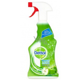 Dettol Zelené jablko antibakteriálne viacúčelový sprej 500 ml rozprašovač