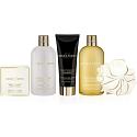 Baylis & Harding Sladká mandarínka a Grapefruit kúpeľové mlieko 300 ml + umývací gél 300 ml + toaletné mydlo 150 g + telové mlieko 130 ml + žinka + kabelka, kozmetická sada