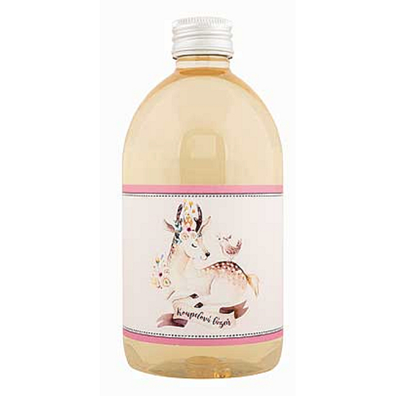 Bohemia Gifts Bábätko Zelený čaj olejový kúpeľ pre dievčatá 0 - 3 rokov, 500 ml