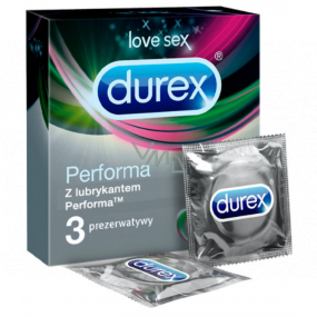 Durex Performa kondóm nominálna šírka: 56 mm 3 kusy