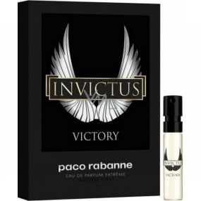Paco Rabanne Invictus Victory parfumovaná voda pre mužov 1,5 ml s rozprašovačom, fľaštička