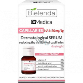 Bielenda Dr. Medica Capillaries dermatologické pleťové sérum na začervenanú pleť denný / nočný 30 ml