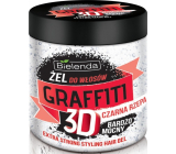 Bielenda Graffiti 3D Extra Strong Čierna repa gél na vlasy 250 g