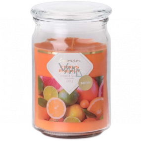 Emocio Citrus Energy - Citrus Energy vonná sviečka sklenená so skleneným viečkom 453 g 93 x 142 mm