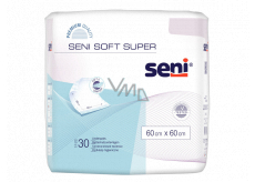 Seni Soft Super hygienické absorpčné podložky 4 kvapky, 60 x 60 cm 30 kusov