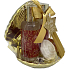 Salsa Collection Sparkling Stars telové mlieko 50 ml + sprchový gél 100 ml + mydlo 30 g, kozmetická súprava v zlatej lastúre
