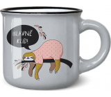 Nekupto Mini hrnček na kávu Zachovajte pokoj! 100 ml