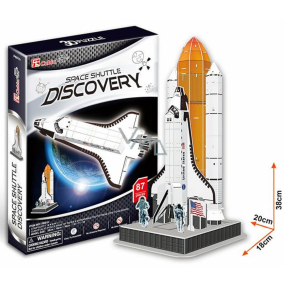 CubicFun Puzzle 3D Rocket Discovery 87 dielikov, odporúčaný vek 9+