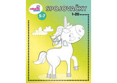 Ditipo Spojovacie maľovanky 1 - 20 16 strán A4 215 x 275 mm vek 5 - 7 rokov