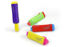 Y-Plus+ Candy trojuholníková rozťahovacia guma 76 x 23,5 x 22 mm 1 kus rôzne farby