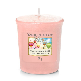 Yankee Candle Watercolour Skies - Akvarelová obloha - vonná sviečka 49 g
