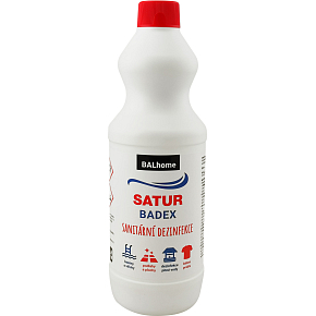 Satur Badex bieliaci a dezinfekčný prípravok 1 l
