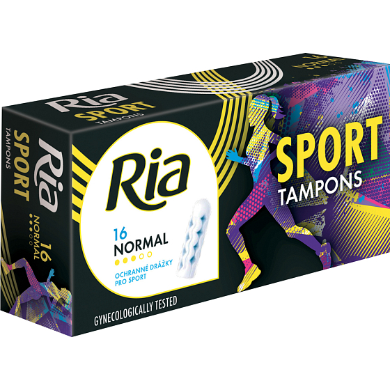 Ria Sport Normal, tampóny, 16 ks