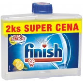 Calgonit Finish Lemon čistič umývačky 2 x 250 ml, duopack