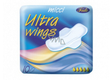 Micca Ultra Wings intímne vložky s krídelkami 10 kusov