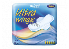Micci Ultra Wings intímne vložky s krídelkami 10 kusov