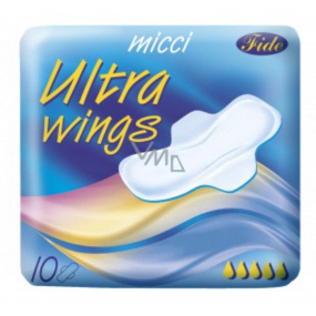Micci Ultra Wings intímne vložky s krídelkami 10 kusov