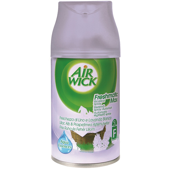 Air Wick Fresh Matic Max Svieža bielizeň automatický osviežovač náhradná náplň 250 ml