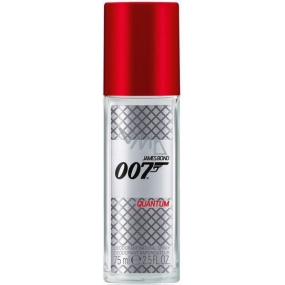James Bond 007 Quantum parfumovaný deodorant sklo pre mužov 75 ml