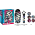 Mattel Monster High Frankie Stein toaletná voda 15 ml + 2v1 šampón a pena do kúpeľa 250 ml + odznaky, kozmetická sada