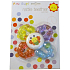 First Steps Rattle Teether hryzátko s hrkálkou Kvet rôzne farby 1 kus