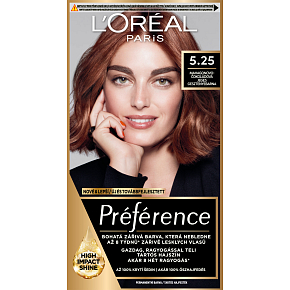L'oreal Paris Préférence farba na vlasy, mahagónovo-čokoládová 5.25