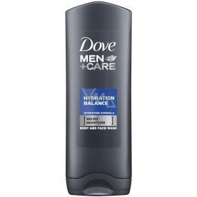 Dove Men + Care Hydration Balance sprchový gél pre mužov 250 ml