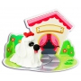 Jumping Clay Psík - Maltézsky samoschnoucí modelovacia hmota 33 g + papierová maketa 5+