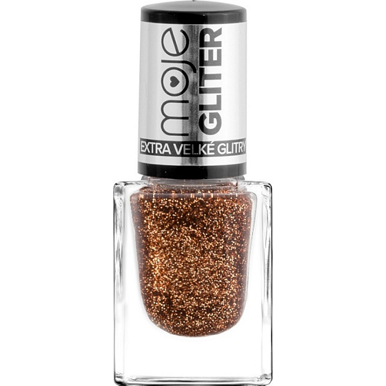 Moja gliter lak na nechty č.14, 12 ml