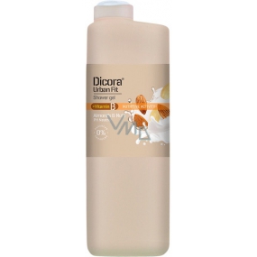 DICOR Urban Fit Vitamín B Mandle & Orechy sprchový gél pre suchú pokožku 400 ml
